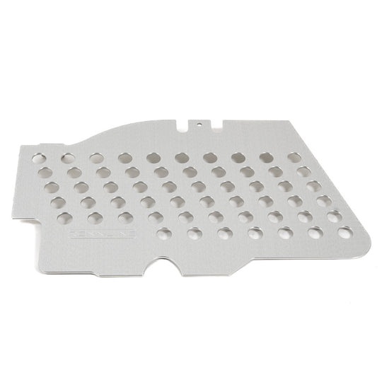 Rennline Aluminium-Fußbrett Beifahrerseite – Porsche 911/912/930 Coupé (1969–1989) – Solid/Perforated, Silber eloxiert oder Schwarz pulverbeschichtet