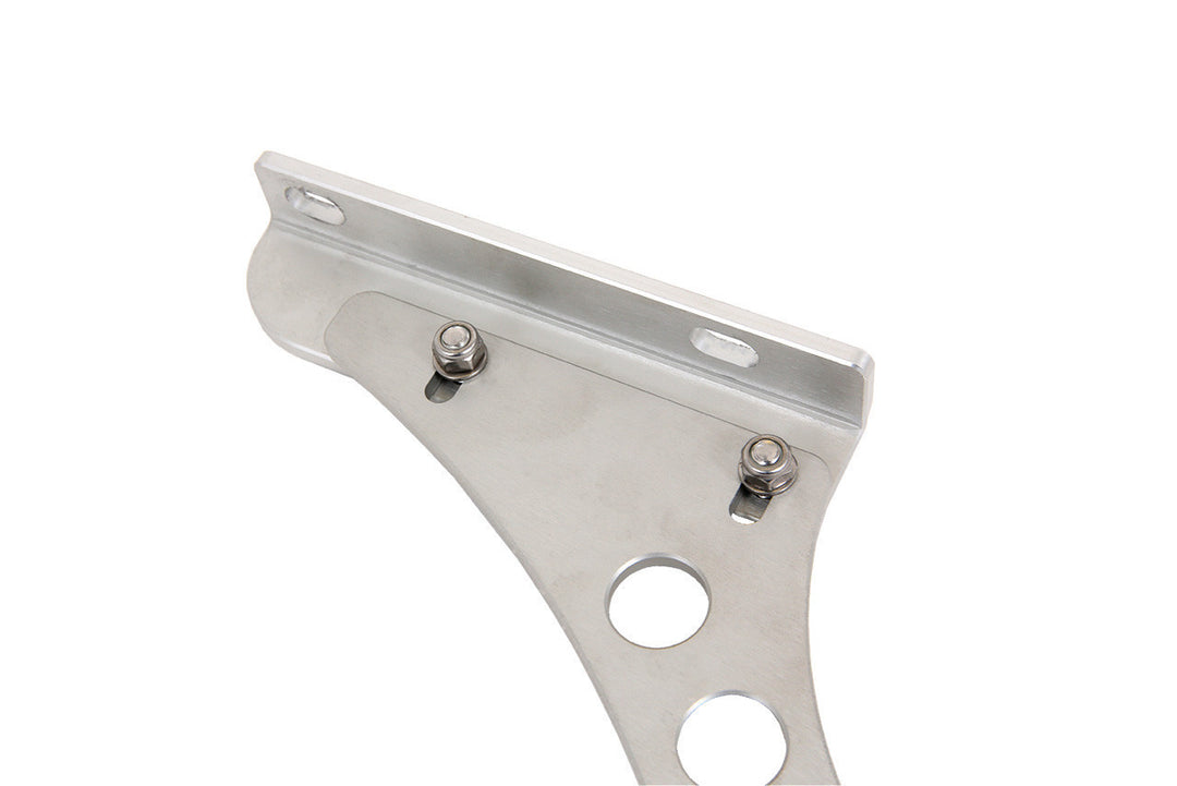 Rennline verstellbare Heckdeckel-Scharniere – Porsche 964/993 (1989–1998) – Billet-Aluminium, klar eloxiert, Variante „Early/Late“