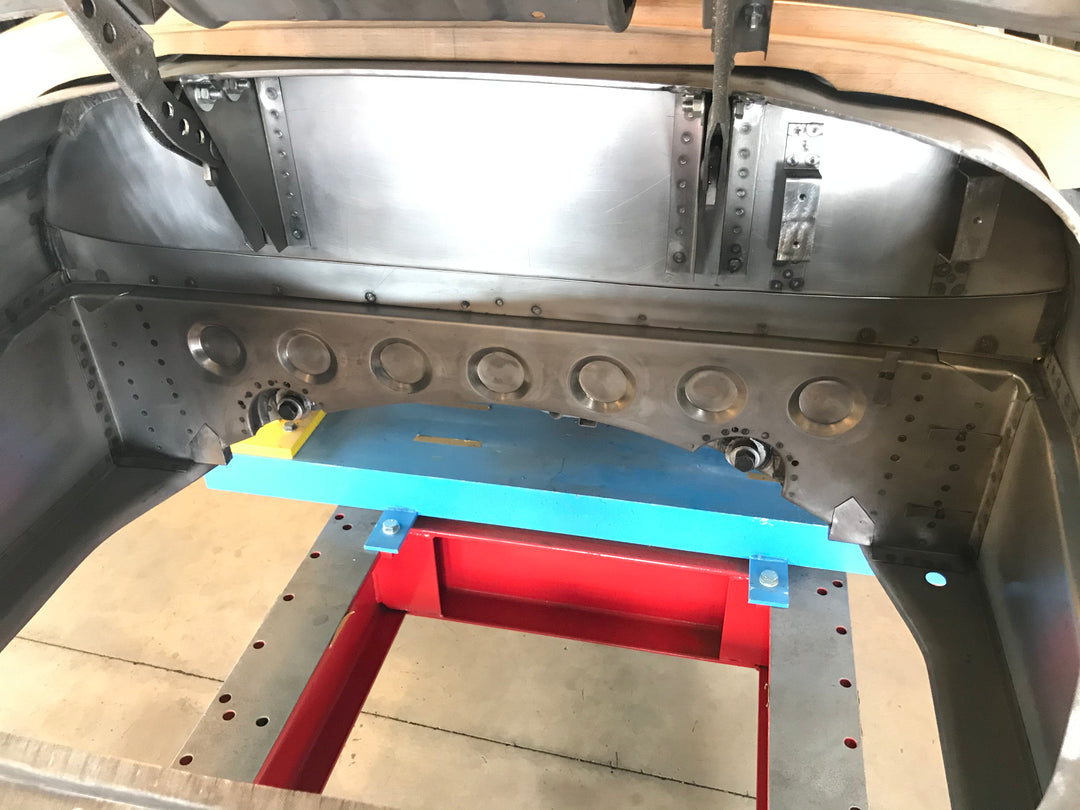 Porsche 356 Vor-A Motor / Getriebeträger komplett